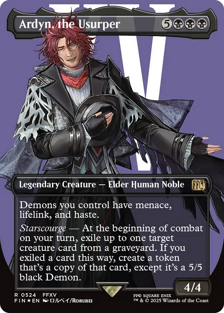 Ardyn, the Usurper (Borderless) (Surge Foil) [FINAL FANTASY]