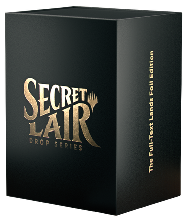 Secret Lair: Drop Series - The Full-Text Lands (Foil Edition)