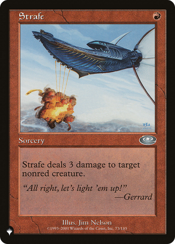 Strafe [The List Reprints]