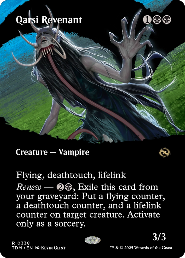Qarsi Revenant (Borderless) [Tarkir: Dragonstorm]