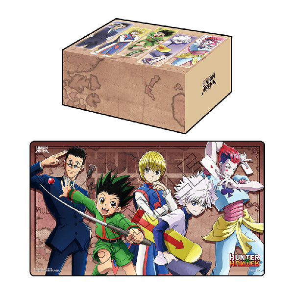 Union Arena: Playmat & Half Storage Box Set- HUNTER×HUNTER