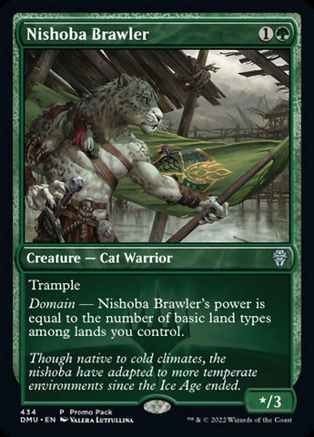 Nishoba Brawler (Promo Pack) [Dominaria United Promos]