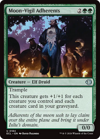 Moon-Vigil Adherents [Lorwyn Eclipsed]