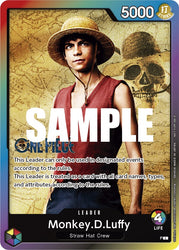 Monkey.D.Luffy (Leader Pack - Live Action) (Sealed Battle 2023 Vol. 1) [One Piece Promotion Cards]