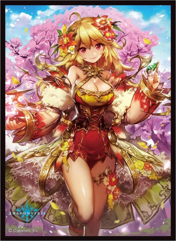 Chara Collection: 65ct Standard Sleeves - Plumeria, Serene Goddess (Matte) (No.MT1677)