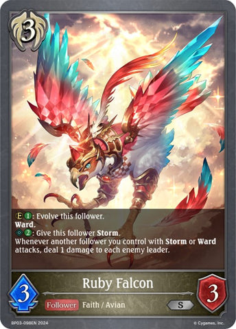 Ruby Falcon (BP03-098EN) [Flame of Laevateinn]