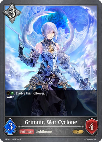 Grimnir, War Cyclone (BP04-119EN) [Cosmic Mythos]