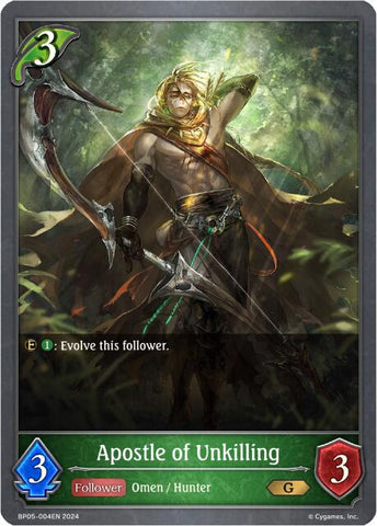 Apostle of Unkilling (BP05-004EN) [Omens Eternal]