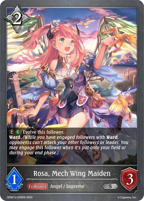 Rosa, Mech Wing Maiden (GFB01d-055EN) [Gloryfinder Bundle 01: Guide to Glory]