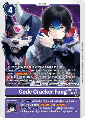 Code Cracker Fang [BT17-091] [Secret Crisis]