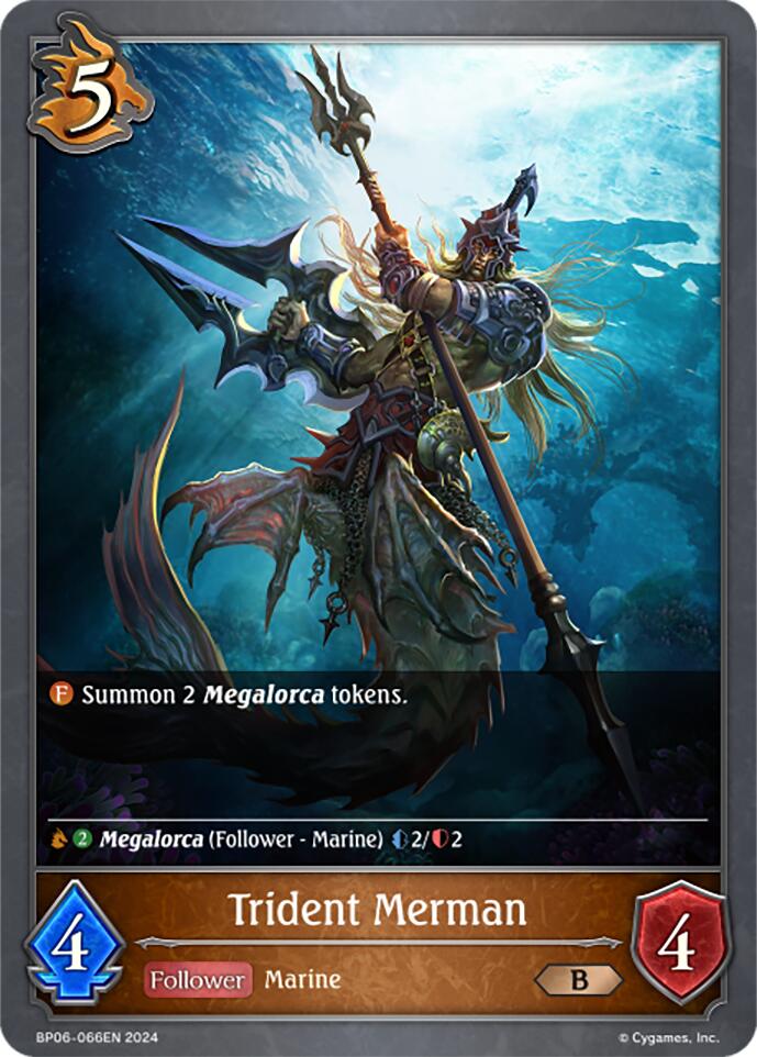 Trident Merman (BP06-066EN) [Paragons of the Colosseum]