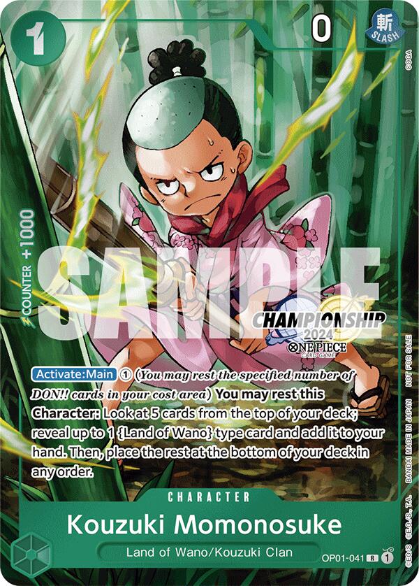 Kouzuki Momonosuke (CS 2024 Celebration Pack) [One Piece Promotion Cards]