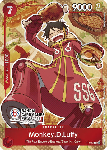 Monkey.D.Luffy (Bandai Card Games Fest 24-25) [One Piece Promotion Cards]