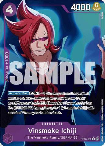 Vinsmoke Ichiji (Full Art) [Premium Booster]