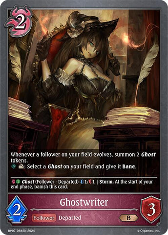 Ghostwriter (BP07-084EN) [Verdant Steel]