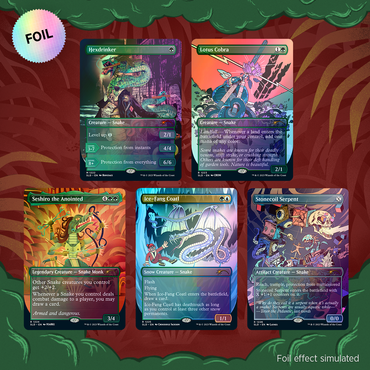 Secret Lair: Drop Series - Ssssssnakessssss (Foil Edition)