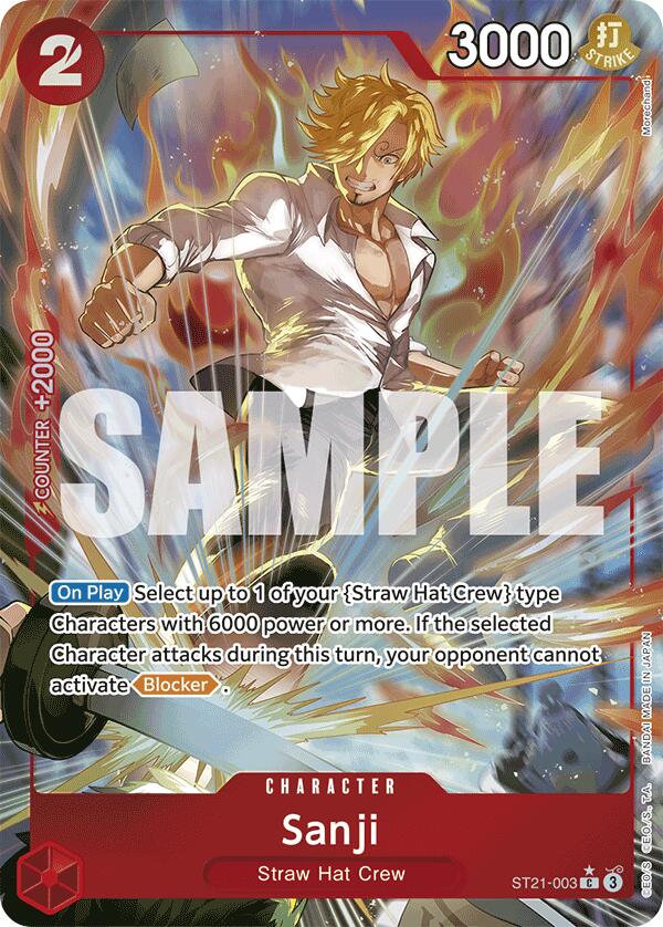 Sanji (Parallel) [Starter Deck EX: Gear 5]