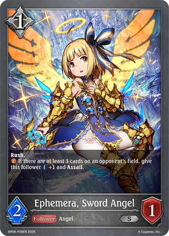 Ephemera, Sword Angel - P28 (Foil) (BP08-P28EN) [Alterchaotica]
