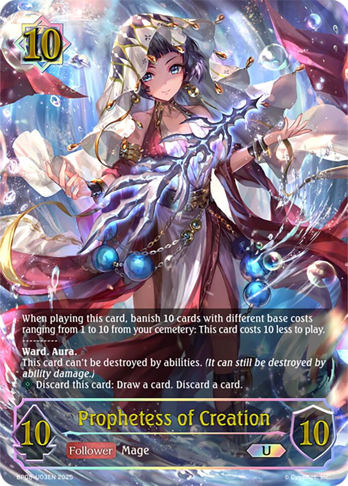Prophetess of Creation (BP08-U03EN) [Alterchaotica]