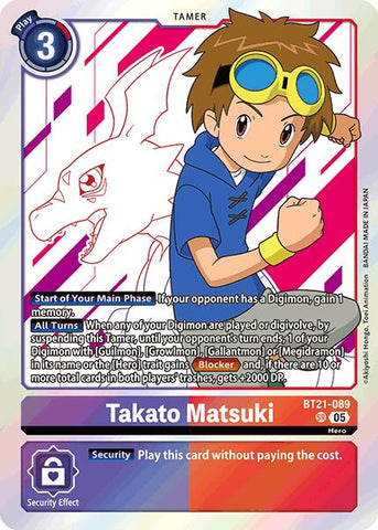 Takato Matsuki [BT21-089] [World Convergence]