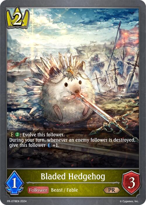 Bladed Hedgehog (BP03-031EN) [Promotional Cards]