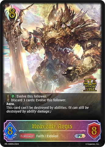 Heavenly Aegis (PR-139EN) [Promotional Cards]