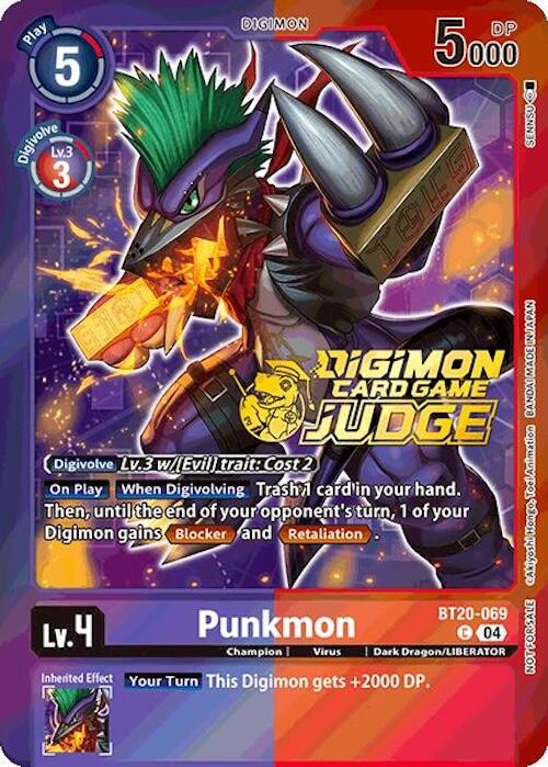 Punkmon [BT20-069] (Judge Pack 2025 Wave 1) [Release Special Booster V