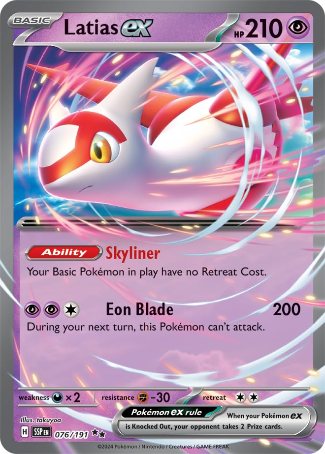 Latias ex (076/191) [Scarlet & Violet: Surging Sparks]