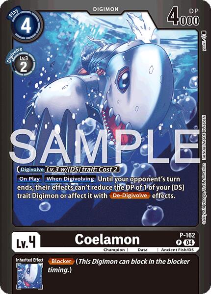 Coelamon [P-162] (Limited Card Pack -Billion Bullet-) [Limited Card Pack -Billion Bullet-]