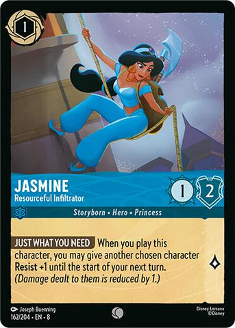 Jasmine - Resourceful Infiltrator (162/204) [Reign of Jafar]