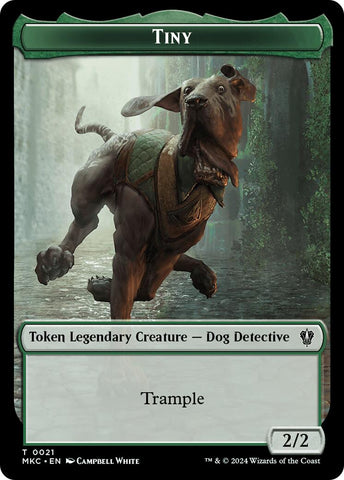 Tiny // City's Blessing Double-Sided Token [Secret Lair Drop Series]