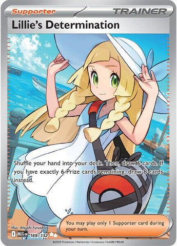 Lillie's Determination (169/132) [Mega Evolution: Base Set]