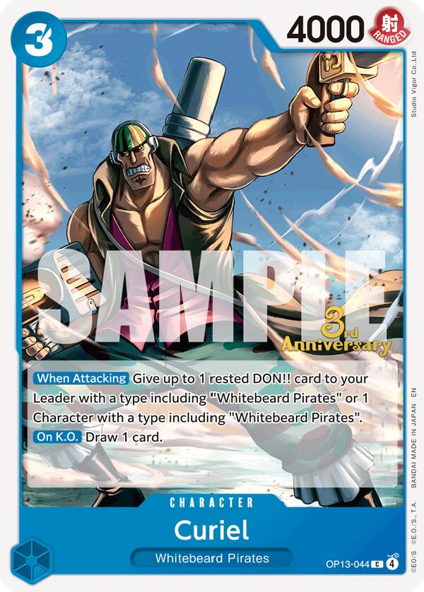 Curiel [Carrying On His Will: 3rd Anniversary Tournament Cards]