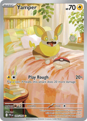 Yamper (099/094) [Mega Evolution: Phantasmal Flames]