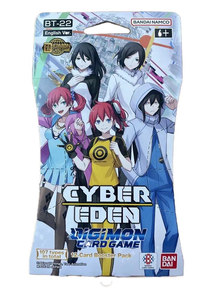 Cyber Eden - Sleeved Booster Pack