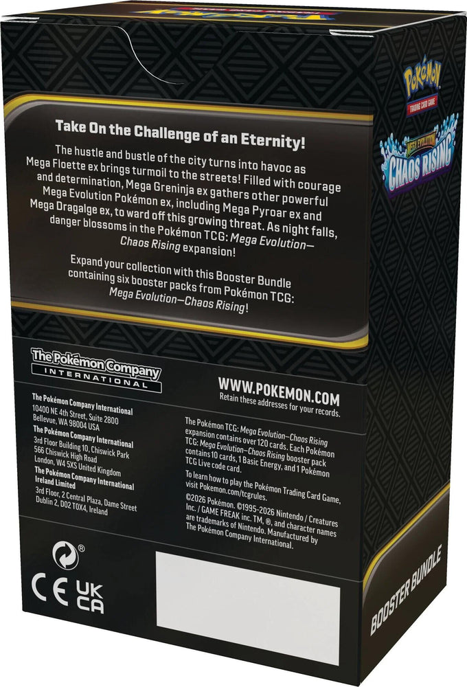 Mega Evolution: Chaos Rising Booster Bundle