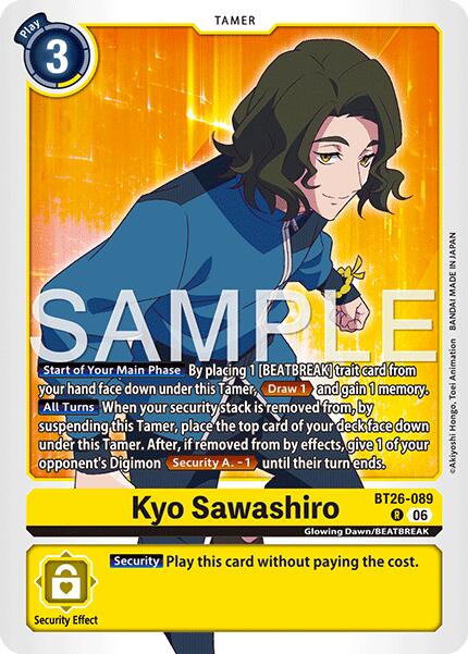 Kyo Sawashiro [BT26-089] [Timeless Bonds]