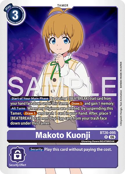 Makoto Kuonji [BT26-095] [Timeless Bonds]