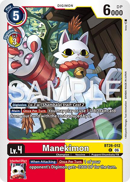 Manekimon [BT26-012] [Timeless Bonds]