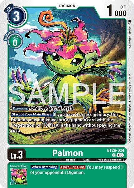 Palmon [BT26-034] [Timeless Bonds]