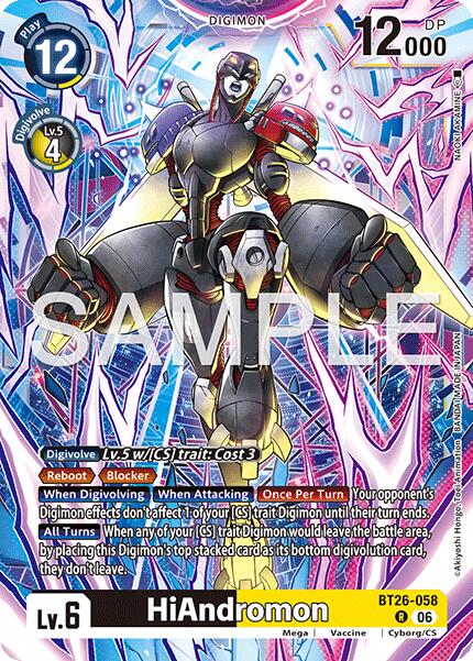 HiAndromon [BT26-058] [Timeless Bonds]