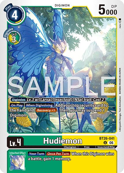 Hudiemon [BT26-041] [Timeless Bonds]