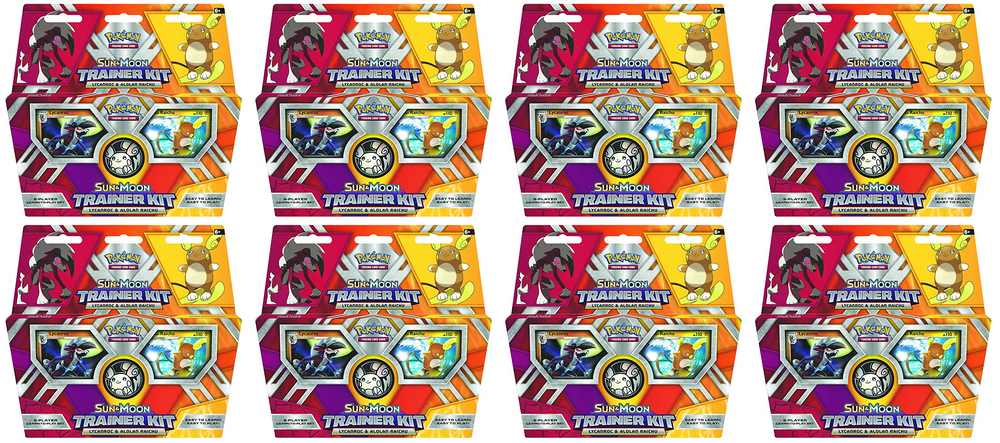 Sun & Moon - Trainer Kit Case (Lycanroc & Alolan Raichu)
