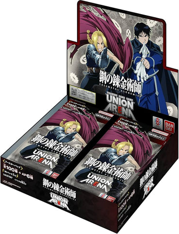 Union Arena Fullmetal Alchemist Booster Display Box [UE09BT] (16 packs) ENGLISH