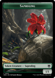 Saproling // Ape Double-Sided Token [The List]