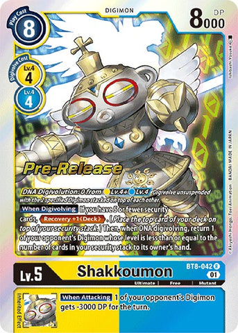 Shakkoumon [BT8-042] [New Awakening Pre-Release Cards]