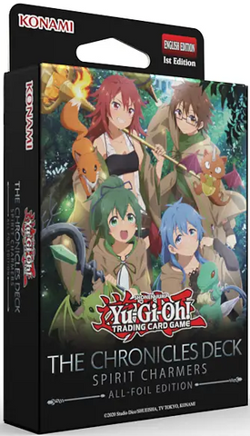 Yu-Gi-Oh THE CHRONICLES DECK: Spirit Charmers (All-Foil Edition) Deck