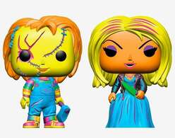 Funko Pop-Movies: Chucky & Tiffany (Blacklight Hot Topic)