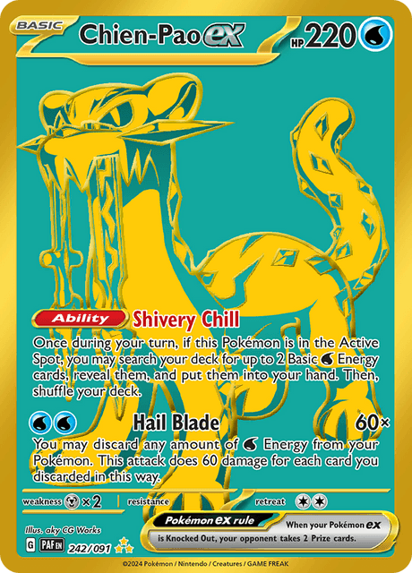 Chien-Pao ex (242/091) [Scarlet & Violet: Paldean Fates]