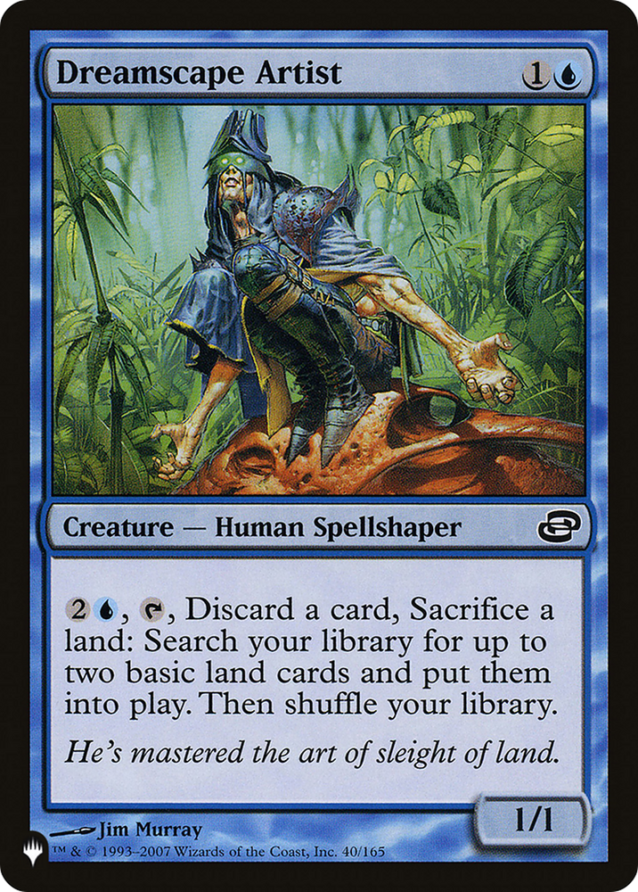 Dreamscape Artist [The List Reprints]